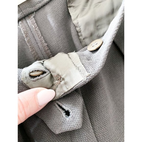 Giorgio Armani Gray Two Piece Wool Suit Women's 42 / Medium / 6 - Picture 9 of 9